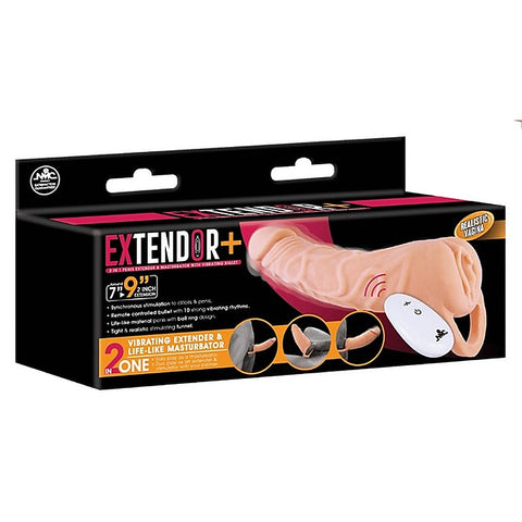 Remote Control 10 Function Penis Extendor