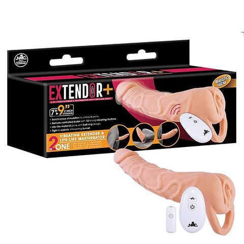 Remote Control 10 Function Penis Extendor