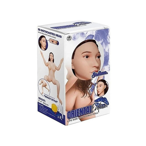 Oriental Entice Sakiua Life Size Inflatable Sex Doll