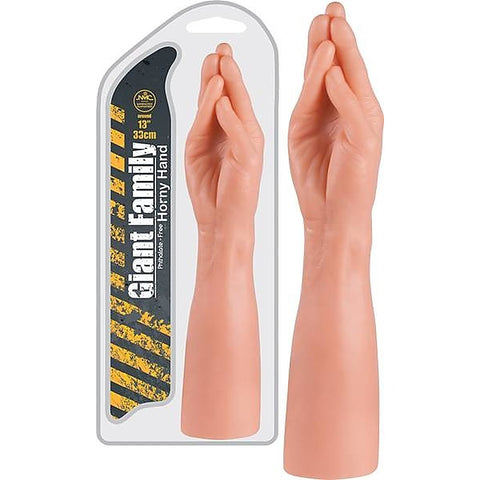 Giant Family 13 Inches Horny Hand Realistic Dong