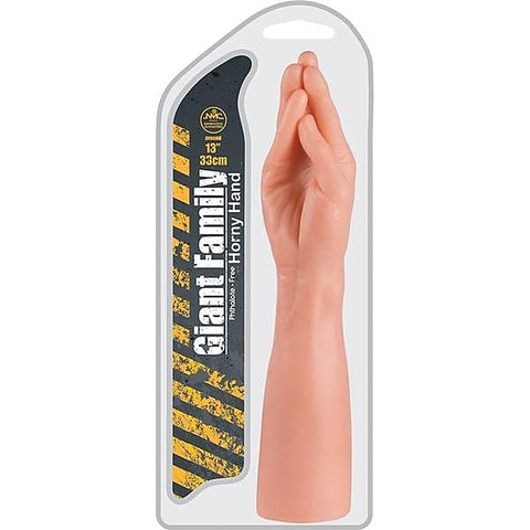 Giant Family 13 Inches Horny Hand Realistic Dong