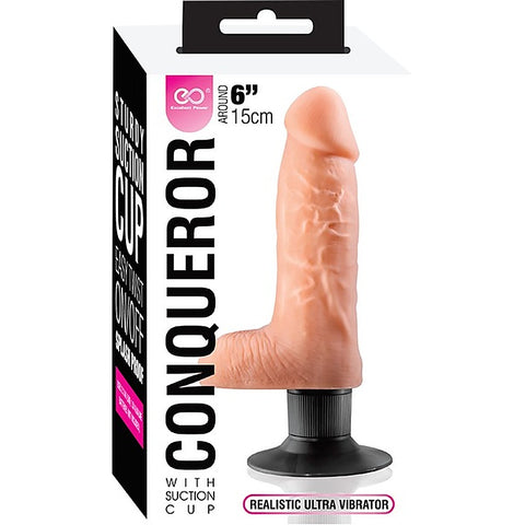 Excellent Power Conqueror 6 Inch Realistic Dildo