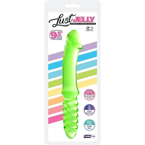 Lust Jelly Double Ended Flexible Shaft Realistic Dildo
