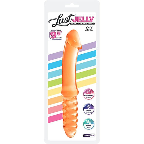 Lust Jelly Double Ended Flexible Shaft Realistic Dildo