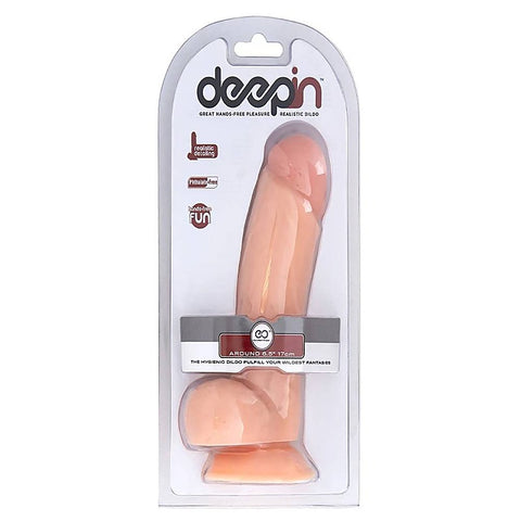 DeepIn Suction Cup Base Realistic Dong by NANMA Corporation