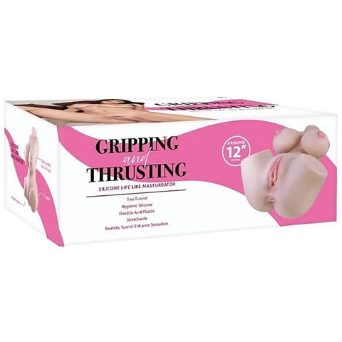 Gripping & Thrusting Life Like Silicone Torso Mens