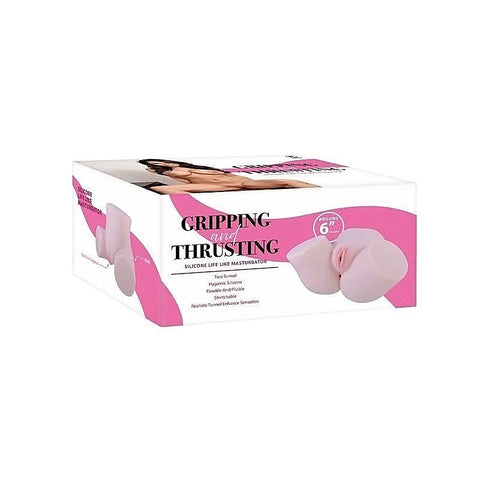 Gripping & Thrusting Life Like Silicone Masturbator