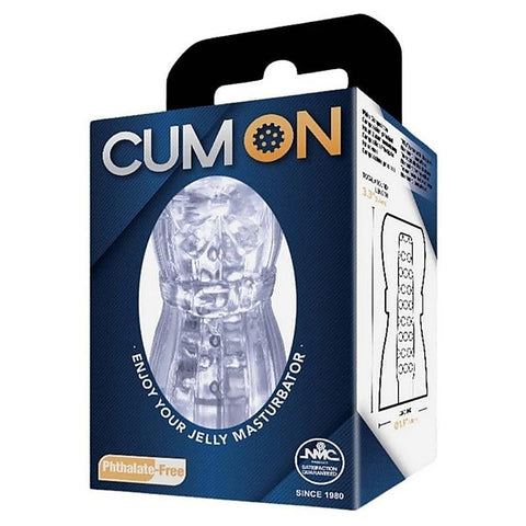 Cum On 3.3 Inches Pocket Jelly Masturbator