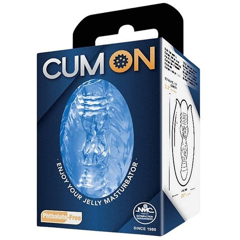 Cum On 3.2 Inches Pocket Jelly Realistic Masturbator