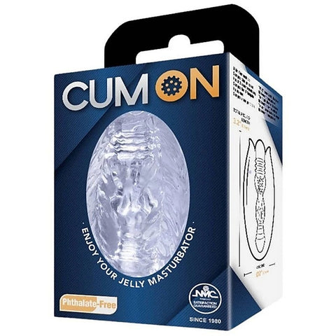 Cum On 3.2 Inches Pocket Jelly Realistic Masturbator
