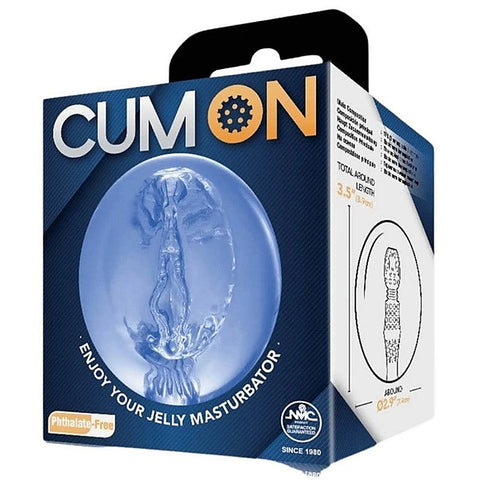 Cum On 3.5 Inches Soft Material Pocket Jelly Men's Stroker