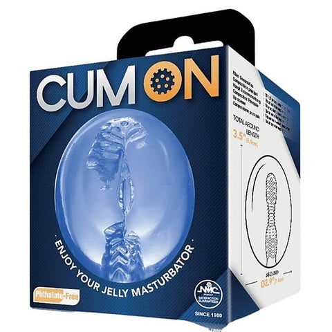 Cum On Pocket Jelly Transparent Mens Masturbator