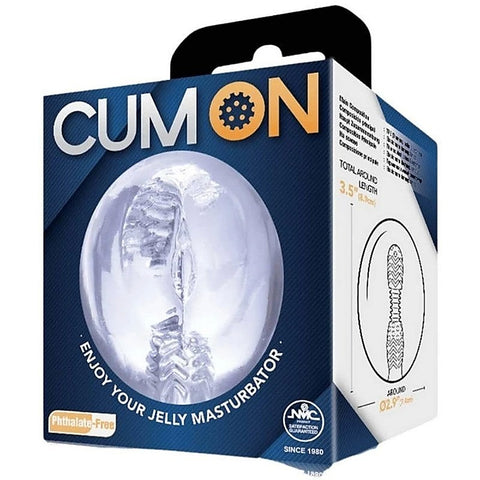 Cum On Pocket Jelly Transparent Mens Masturbator