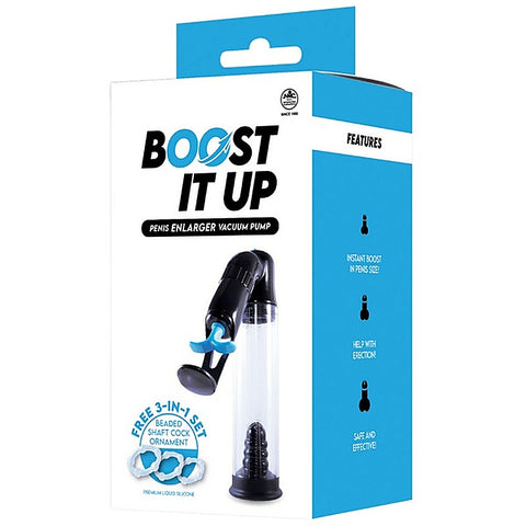 Boost It Up Male Penis Enlarger Vacuum Pump