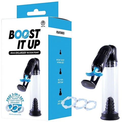 Boost It Up Male Penis Enlarger Vacuum Pump