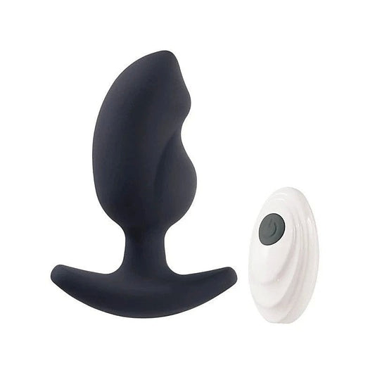 Deep Romance Remote Controlled Vibrating Butt Plug