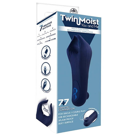 Twin Moist Multi Functional Rechargeable Stimulator