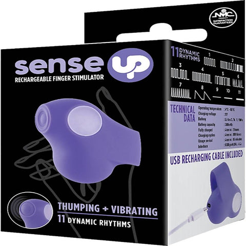Sense Up Rechargeable 11 Functions Finger Stimulator