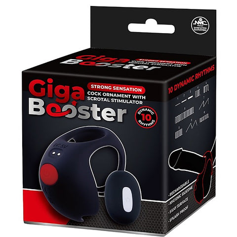 Giga Booster Rechargeable Cock Ornament by NANMA Corporation
