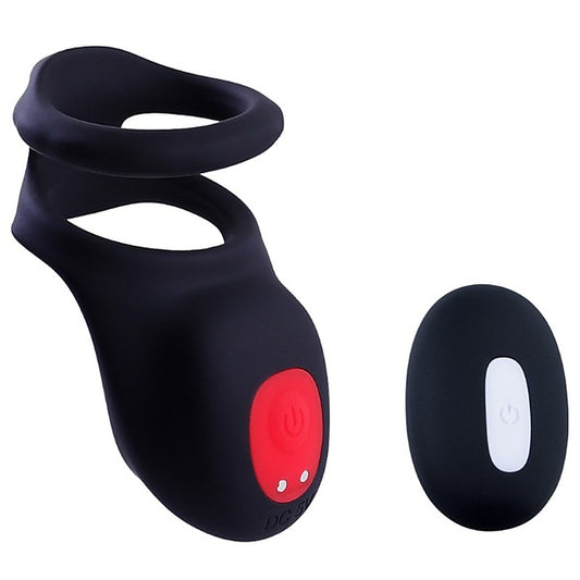 Giga Booster Cock & Scrotal Cock Ring With Clit Stimulator