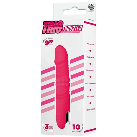 Trio Thruster 3 in 1 Dual Motor Vibrator