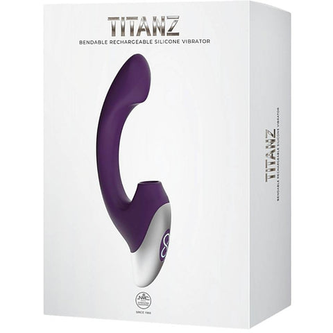 Titanz Bendable Thumping Rechargeable G-Spot Vibrator