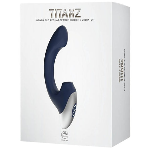 Titanz Bendable Thumping Rechargeable G-Spot Vibrator