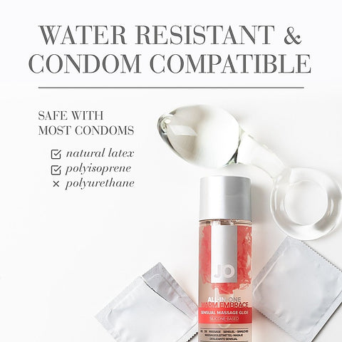 All In One Massage Glide Warming Oil by System JO