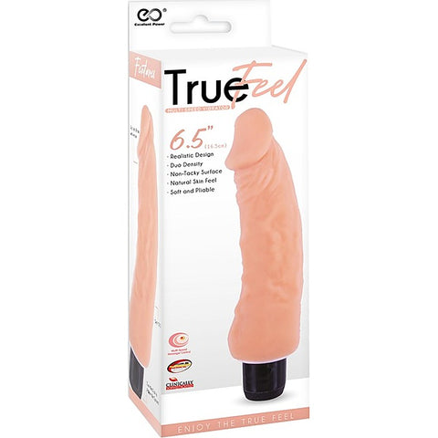 True Feel Trojan Realistic Design Vibrating Dildo
