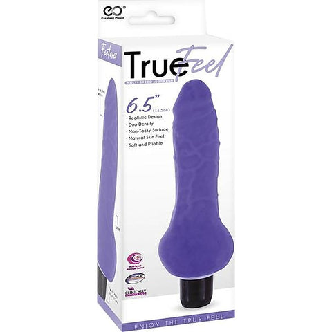 True Feel Ballsy Realistic Design Vibrating Dildo