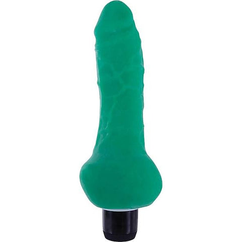 True Feel Ballsy Realistic Design Vibrating Dildo
