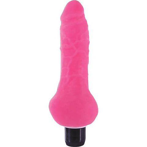 True Feel Ballsy Realistic Design Vibrating Dildo