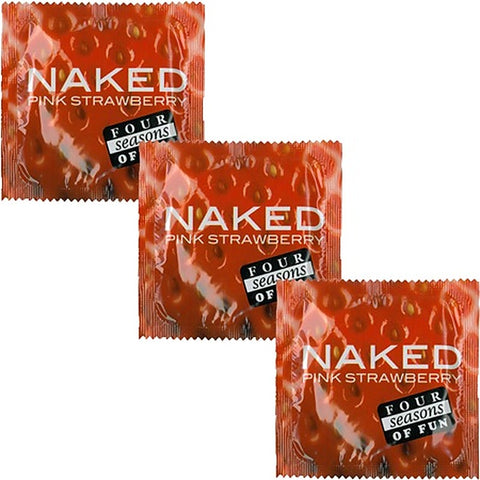 Naked Extra Strength Flavoured Condoms By Four Seasons