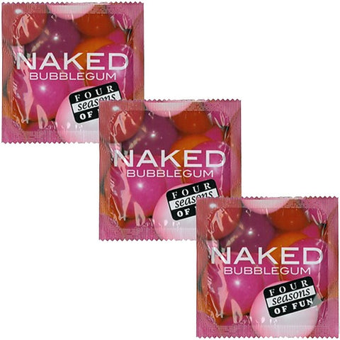 Naked Extra Strength Flavoured Condoms By Four Seasons