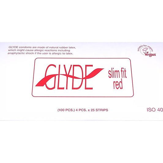 Glyde Slim Fit Ultra Latex Condoms 49mm by Glyde Condoms