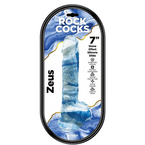 Rock Cocks Zeus Bendable Realistic Textured Dildo
