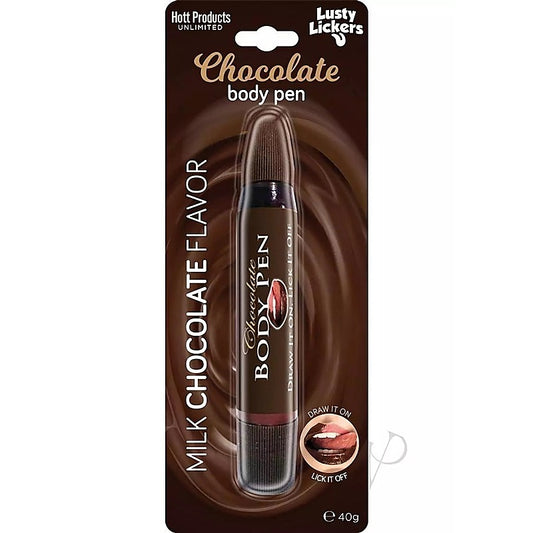 Chocolate Flavour Edible Body Pen by Hott Products
