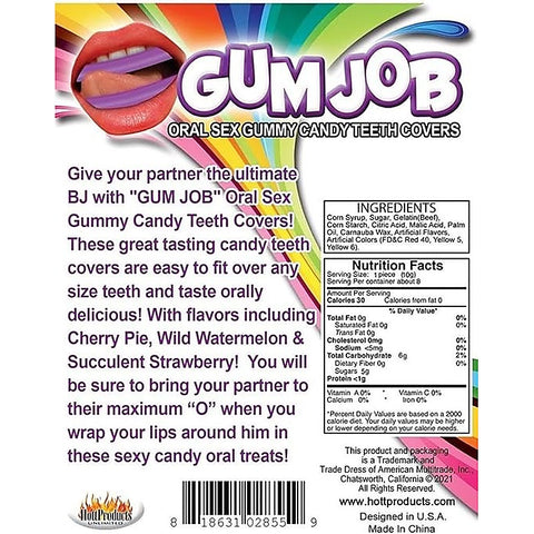 Gum Job Oral Sex Candy Teeth Covers by Hott Products