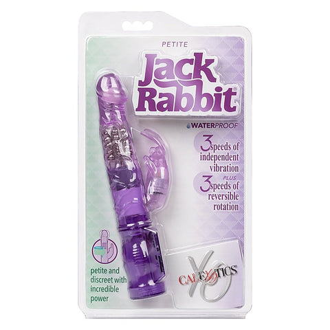 Petite Jack Rabbit Vibrator with Rotating Beads