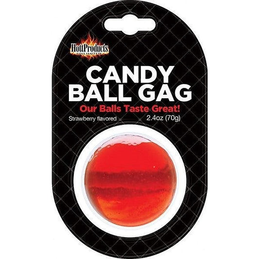 Edible Candy Ball Gag Strawberry by Hott Products