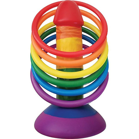 Rainbow Pecker Party Ring Toss by Hott Products