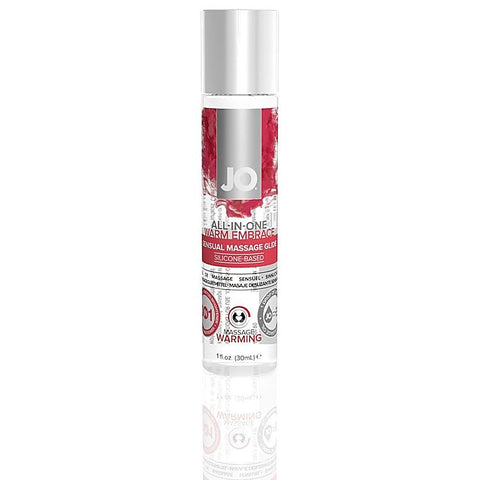 All-In-One Warming Massage Glide Kit by System Jo