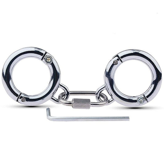 Class Stainless Steel BDSM Play Toe Cuffs by BDStyle