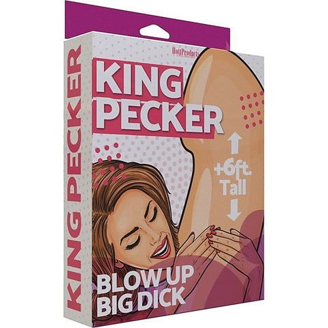 King Pecker Penis Shape Inflatable Doll by Hott Products