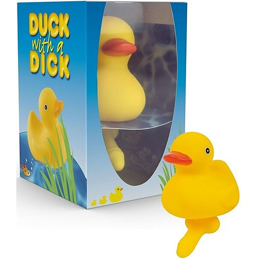 Classic Yellow Bath Time Duck With a Dick by Hott Products