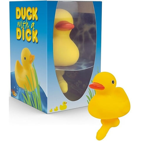 Classic Yellow Bath Time Duck With a Dick by Hott Products