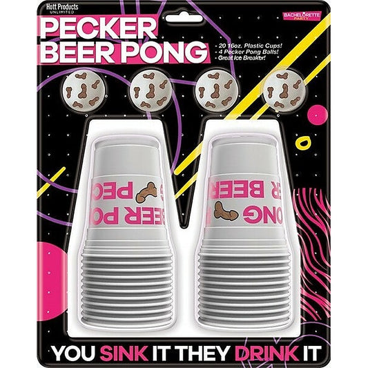 Pecker Beer Pong Erotic Play Set by Hott Products
