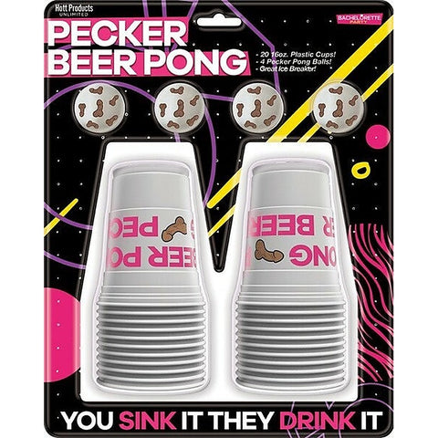 Pecker Beer Pong Erotic Play Set by Hott Products