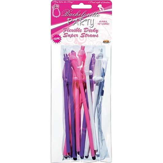 Bachelorette Party Dicky Straws by Hott Products