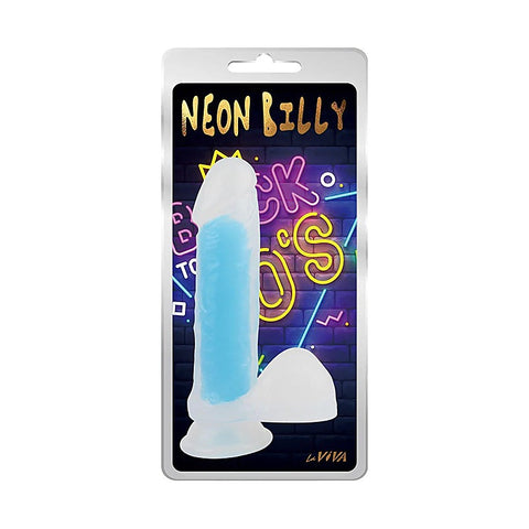 Neon Billy 7.6 Inches Silicone Dildo by Pipedream Products
